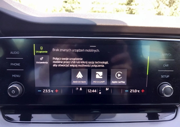 Skoda Octavia cena 72900 przebieg: 147300, rok produkcji 2020 z Korfantów małe 497